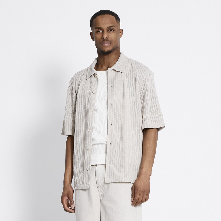 Kortermet skjorte "Smith knitted Braid" Kortermet skjorte "Smith knitted Braid"